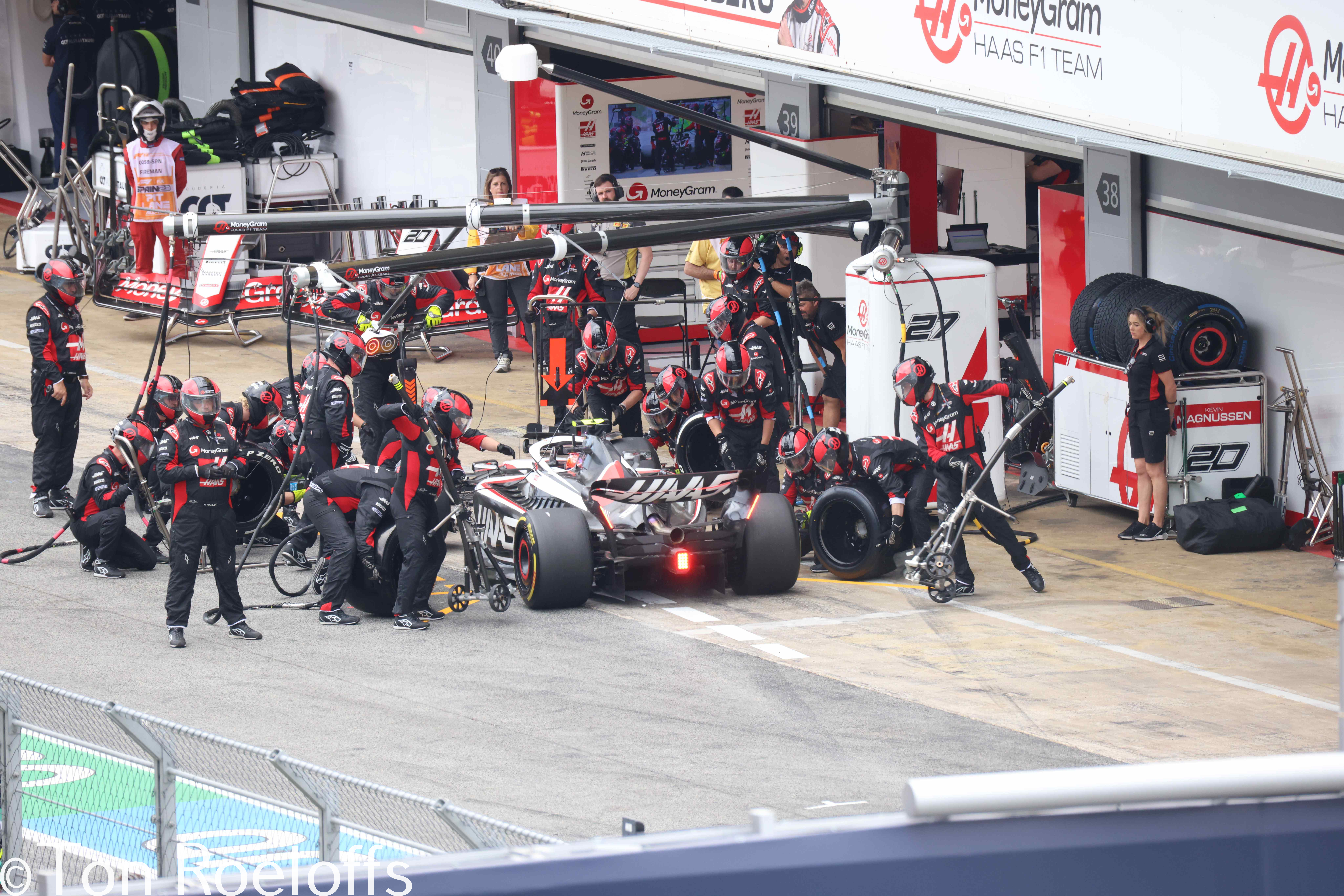 Verstappen pitbox